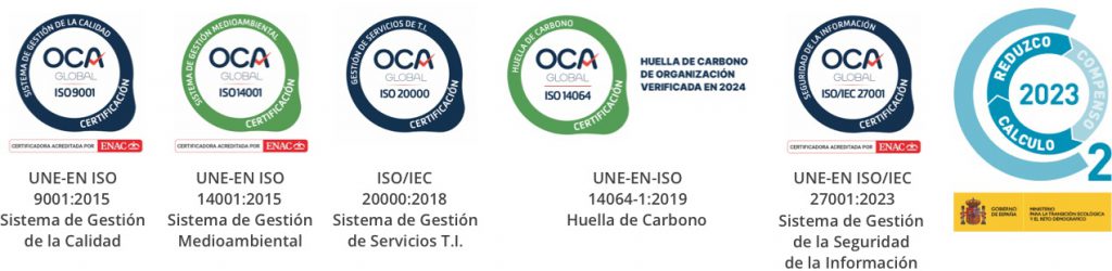 Sellos de calidad Solutia IT