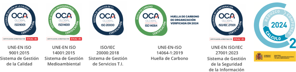 Sellos de calidad Solutia IT